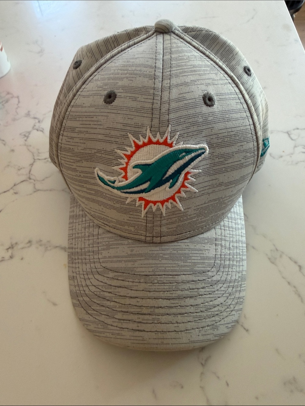 Miami Dolphins New Era 39Thirty Cap Hat L/XL